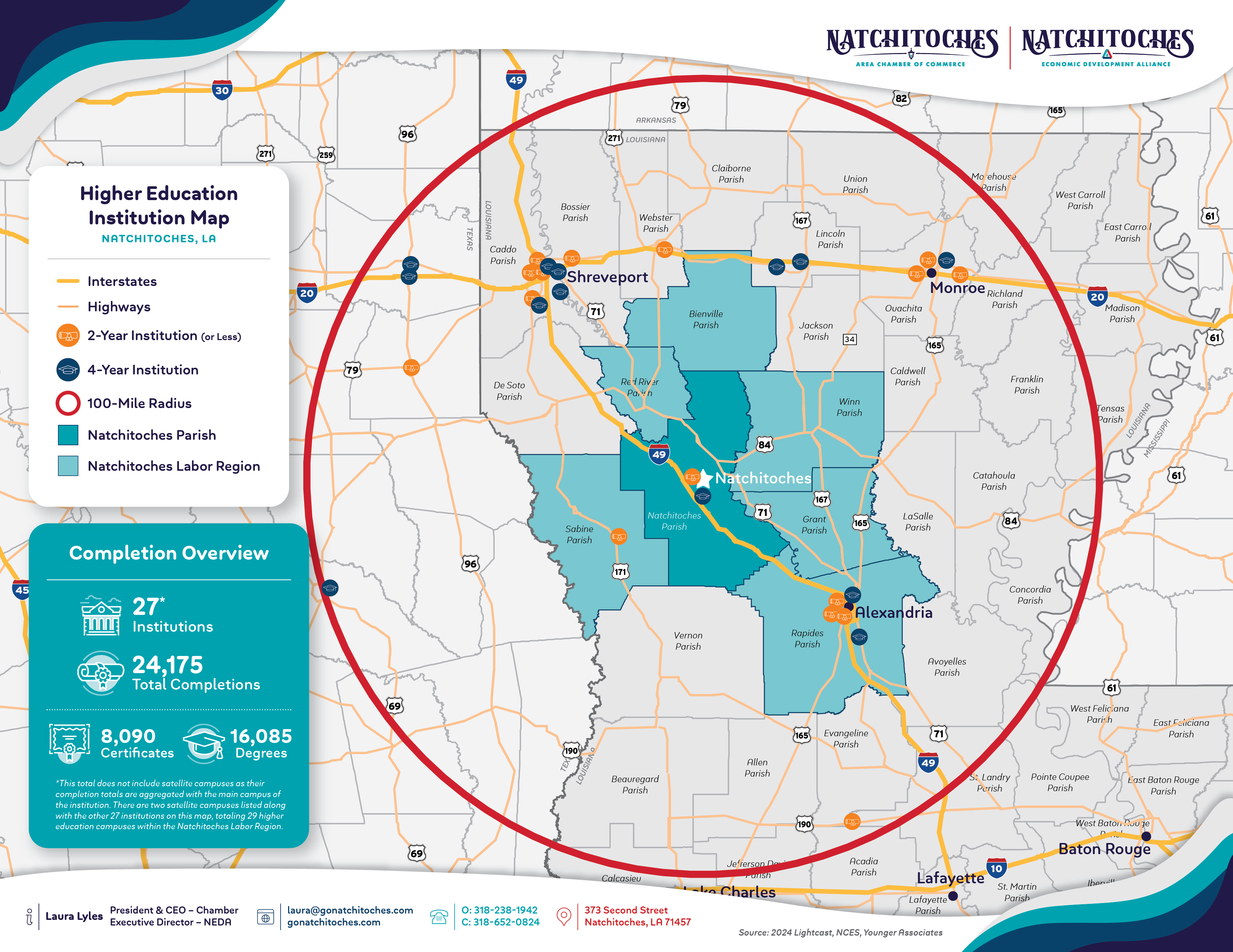 2025 Natchitoches Education Map Png